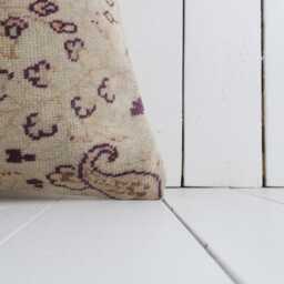 Vintage Turkish Kilim Pillow Cover Bohemian Accent Cushion - 16x16 - thumbnail 2