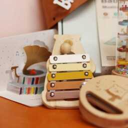 Personalised Wooden Xylophone - Montessori Baby Music Toy - thumbnail 4