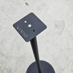 Modern Birdhouse Stand - Birdhouse Stand Minimalistic Bird Balcony Holder - thumbnail 2