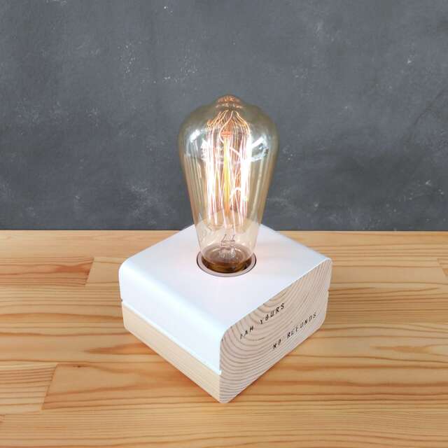 Modern Wood Led Lamp Personalized Nordic Small Table Lamp - image 1