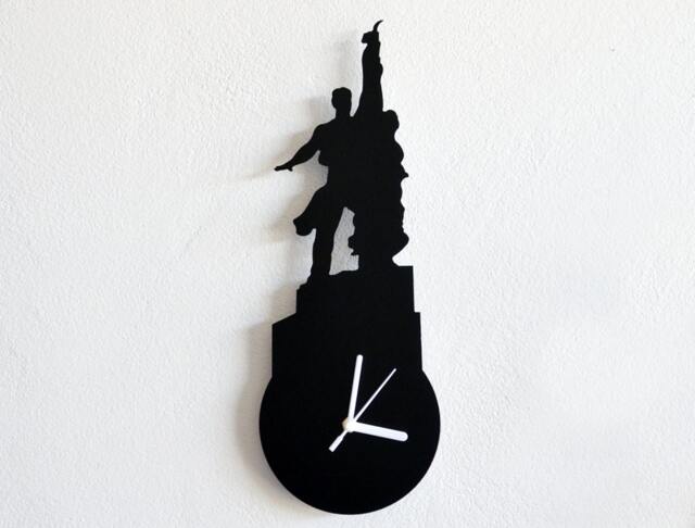 Farm Woman Moscow Russia - Wall Clock - image 1