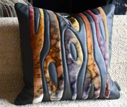 Genuine Leather Throw Pillow Cover 20 - thumbnail 1