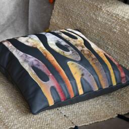 Genuine Leather Throw Pillow Cover 20 - thumbnail 2