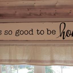 It's So Good To Be Home, Distressed Wood Sign, Fixer Upper Inspired, Kitchen Sign - thumbnail 2