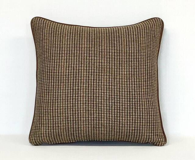 The Dogtooth Piped Cushion - image 1