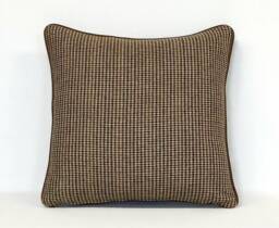 The Dogtooth Piped Cushion - thumbnail 1