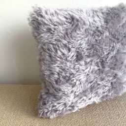 Mohair Fur Cushions - Uucus00116 Home Decor Handmade Gift Decorative Cushions Soft Furnishings Made in London - thumbnail 3