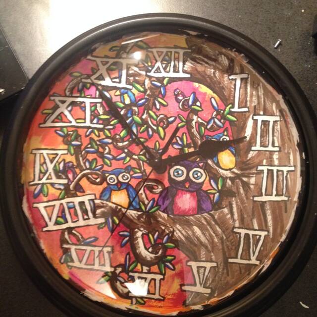 Owl Clock