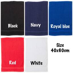 Gym Towel For Fitness With Custom Text - Sweat Workout Gift Him Her Embroidered Sports 60x40 cm - thumbnail 3