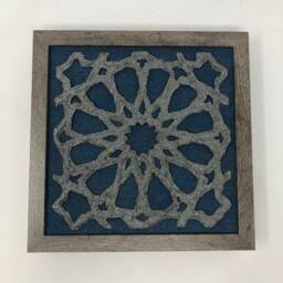 Arabesque Wall Decor - Faux Stone Islamic Geometric Art - thumbnail 4