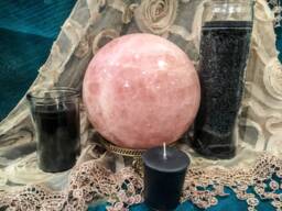 Black Candle - 7 Day Ritual Burn Hand-Poured Pagan Ceremony Wicca Sacred - thumbnail 1