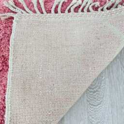 Moroccan Beni Mrirt Rug, Soft Wool Rug, Large Pink Area Rug - thumbnail 3