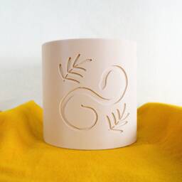 Snake Planter, 3D Printed Planter With Drainage, Saucer, Flower Pot, Unique