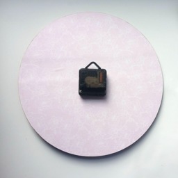 Handmade Wall Clock Mixed Media Art, 11.8 Inch - thumbnail 4
