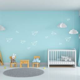 Wall Sticker Paper Planes - 12 Airplanes Vinyl Child Room Decoration Theme Aviation Wall Art For Child's Bedroom - thumbnail 3