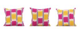 Set Of 3 Pcs, Old Ikat Pillow Cover, Pillow, 19.49
