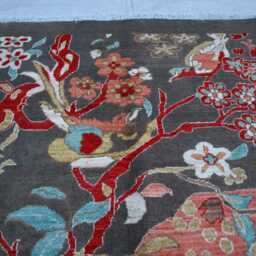 4x6 Ft Kazak Pictorial Afghan Luxury Rug, Super Medallion New Geometric Rug, Hand Knotted Carpet, Rug For Living Room - thumbnail 3