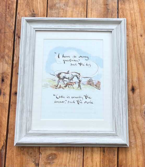 Framed Print From Always Remember - The Boy Mole Fox, Horse & The Storm By Charlie Mackesy