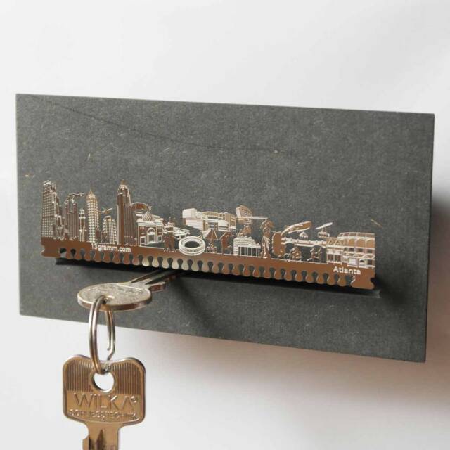 Atlanta Skyline Souvenir Gift Tube - Authentic City Landmarks & Designs Perfect Or Idea Fan Must-Have - image 1