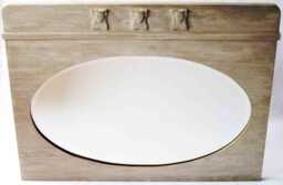 Mirror Peasant Mirror Art Nouveau Wilhelminian Period