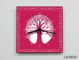 Tree Of Life Wall Clock - thumbnail 1