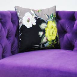 "Loveseat - Purple ""3 Seater Sofa" - thumbnail 4