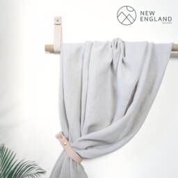Curtain Pole Strap & Tie Back/Leather Holder, Curtain Tie, Holdback, Rod Holder And - thumbnail 1