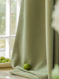 Shona Blackout Curtain, 4 Colors, Room Darkening Thermal Custom Curtain Panel, For Bedroom & Living Room, 1Pc - thumbnail 1