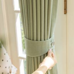 Shona Blackout Curtain, 4 Colors, Room Darkening Thermal Custom Curtain Panel, For Bedroom & Living Room, 1Pc - thumbnail 3
