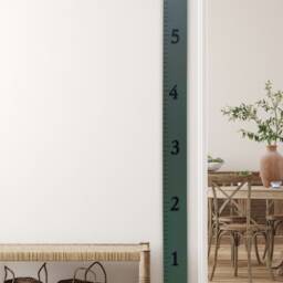 3D Personalized Growth Chart - Wood Wall Ruler Nursery Decor Playroom Toddler Room Art - thumbnail 2