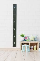 3D Personalized Growth Chart - Wood Wall Ruler Nursery Decor Playroom Toddler Room Art - thumbnail 1