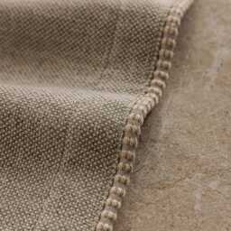 Leevi Darkening Curtain With Matching Trim, 4 Colors, Textured Fabric, Minimal Elegant Light Blocking For Bedroom Livingroom, 1Pc - thumbnail 3