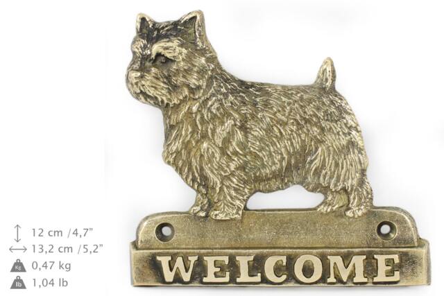 Norwich Terrier, Dog Welcome, Hanging Decoration, Limited Edition, Artdog - image 1