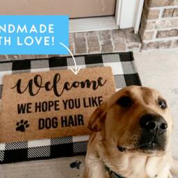 Dog Door Mat - Decor For Home Funny Doormat Dogs Ask Not Whom The Barks, It Barks Thee Lovers Gift Ideas - thumbnail 3