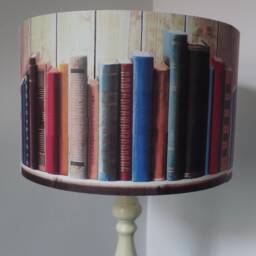 Book Lampshade Dark Arcadia Vintage Style Light Shade - thumbnail 4