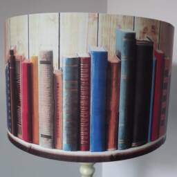 Book Lampshade Dark Arcadia Vintage Style Light Shade - thumbnail 2
