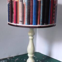 Book Lampshade Dark Arcadia Vintage Style Light Shade - thumbnail 3