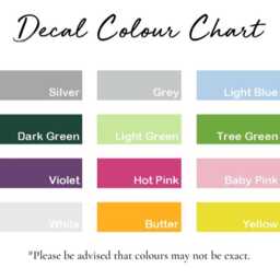 2'' Vinyl Hearts, Color Heart Decal, Wall Sticker, Coloured Stickers, Removable Heart, Gold Decal, Nursery Wall Decoration - thumbnail 3