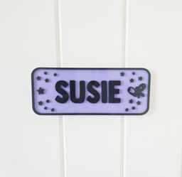 Custom Girls Name Bedroom Door Sign/Olivia Rodrigo - thumbnail 1