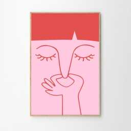 Bad Smell Art Canvas Poster, Cartoon Wall Art, Bathroom Aesthetic Decor, Retro Home Printed Gift - thumbnail 2