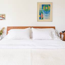 Organic Percale Sheet Set Cool White, Gots Certified Cotton - thumbnail 2