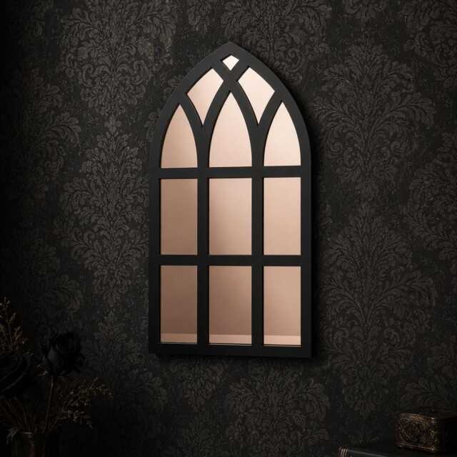 Gothic Cathedral Window Mirror - Dark Academia, Witchy Home Decor - image 1