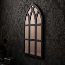 Gothic Cathedral Window Mirror - Dark Academia, Witchy Home Decor - thumbnail 2