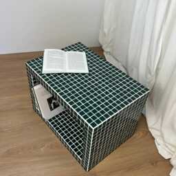Tile Shelf, Handmade Cube, Designer Furniture, Coffee Table - thumbnail 3