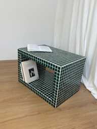 Tile Shelf, Handmade Cube, Designer Furniture, Coffee Table - thumbnail 1