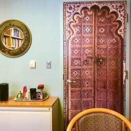 Door Wall Sticker Old Oriental Style Door/ Moroccan Sticker/ Arabic Door/ Wallpaper/ Spanish Decal/ - thumbnail 3