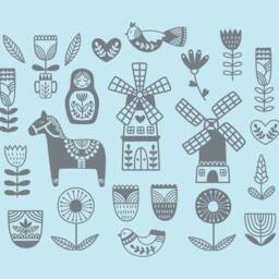 Nursery Wall Decals - Netherlands Decals, Kids Decor, Art, Sticker, Vinyl Decal, Gift For Home - thumbnail 2