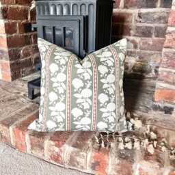1621. Mirabeau Oregano - Linen/Cotton Cushion Cover - thumbnail 1