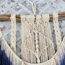 Ombre Boho Macrame Wall Hanging Art - thumbnail 3