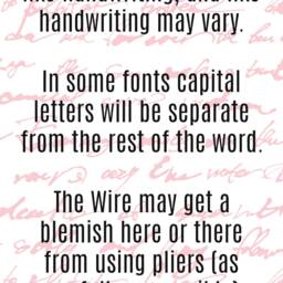 Earl Grey Font - Wire Words Word Sign Personalized Wall Art Custom Quote Hanging Name - thumbnail 4